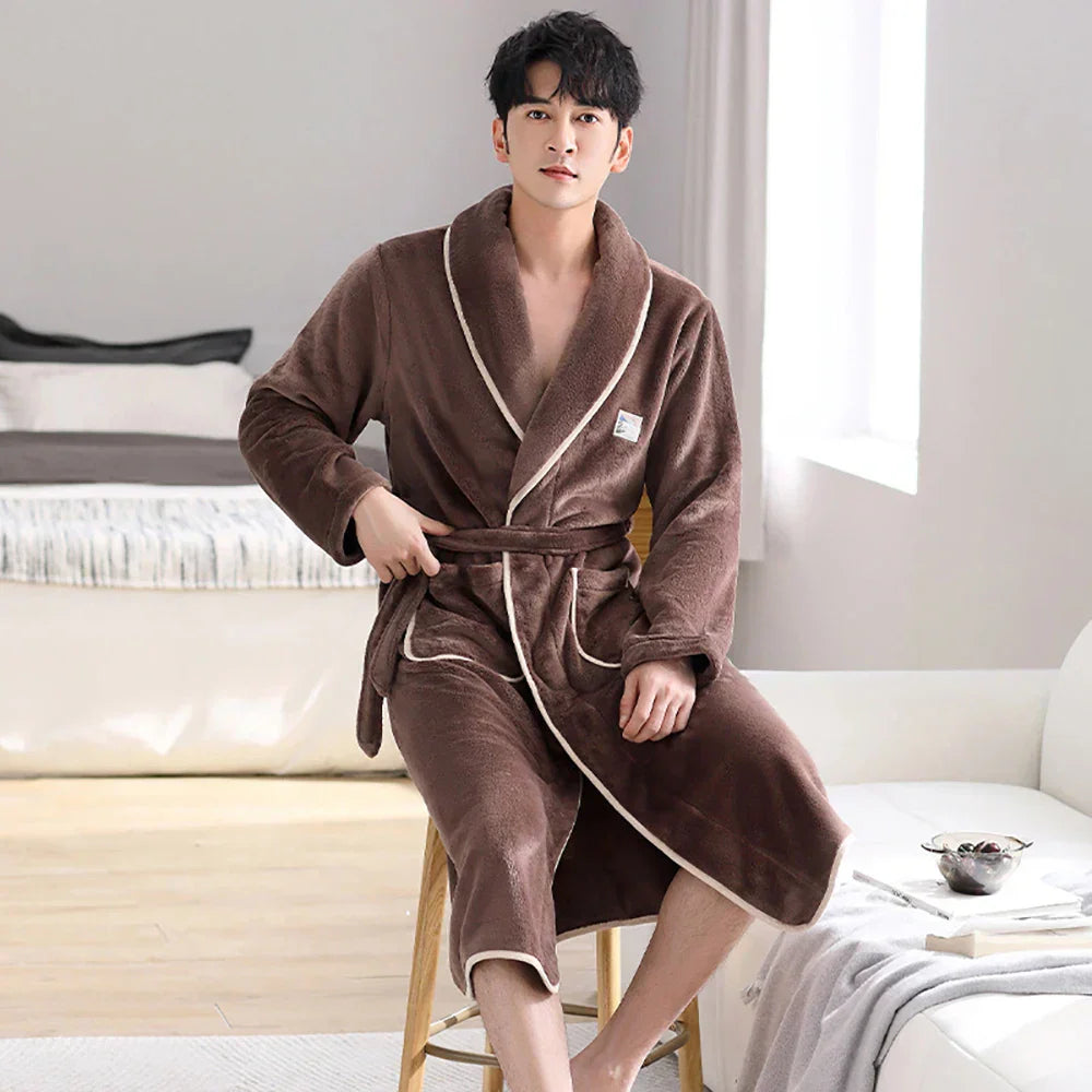 WarmPlush – Soft and Warm Bathrobe for Men