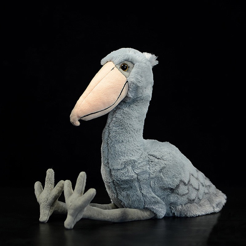 Hračkářský měkký plyšový pták shoebill