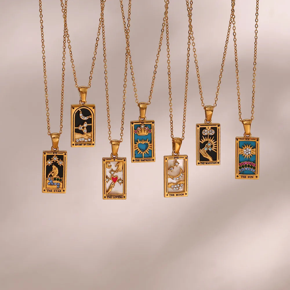 Tarotkaart ketting