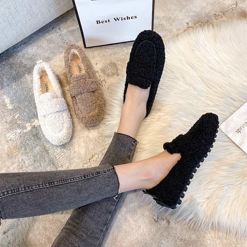 Azida - Plush Slipper Shoes/Slippers