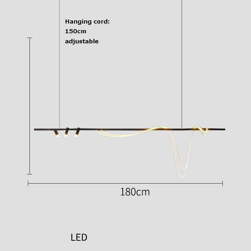 Kolekce závěsných lamp Nordic