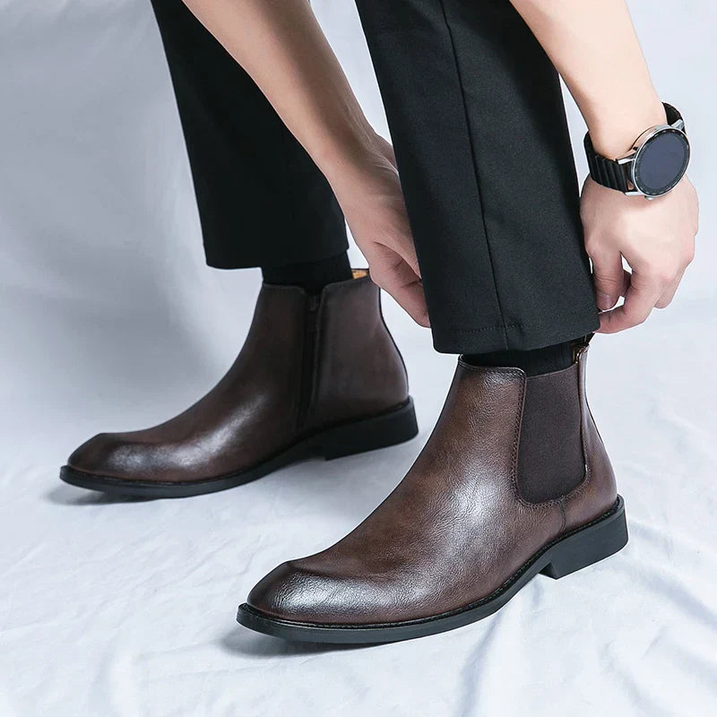 Botas de Couro Masculinas ApexStyle