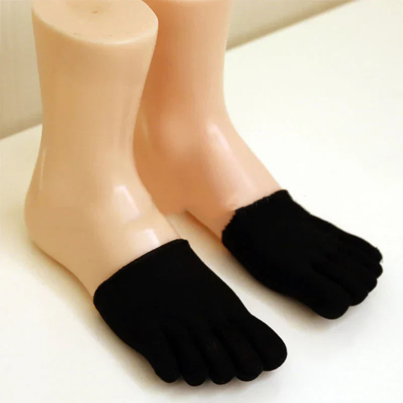 ComfortStep - Chaussettes invisibles en coton pour l'avant-pied