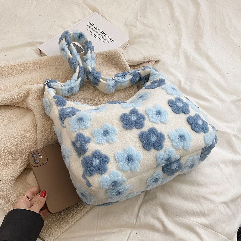 Saco de Ombro Plush Daisy