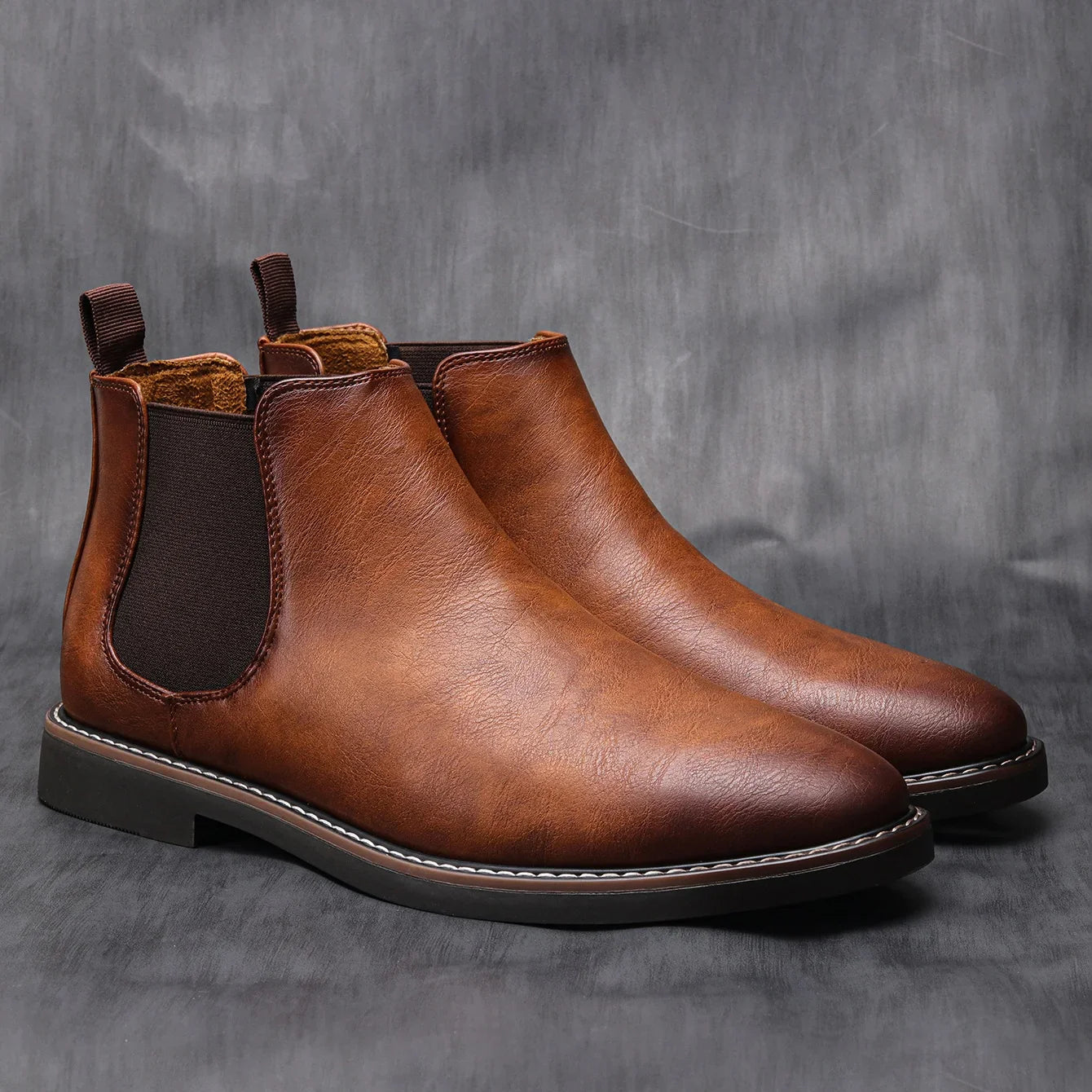 Paul: Retro Chelsea Boots - Comfortable, Handcrafted Fashion Footwear | Winter&Autumn