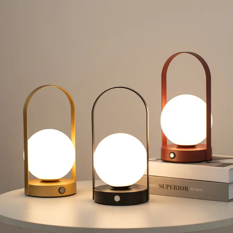 Portable Wireless Dimmable Table Lamp