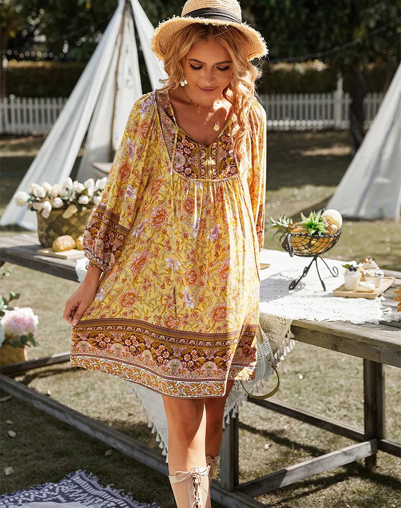 Cassie Bohemian Dress