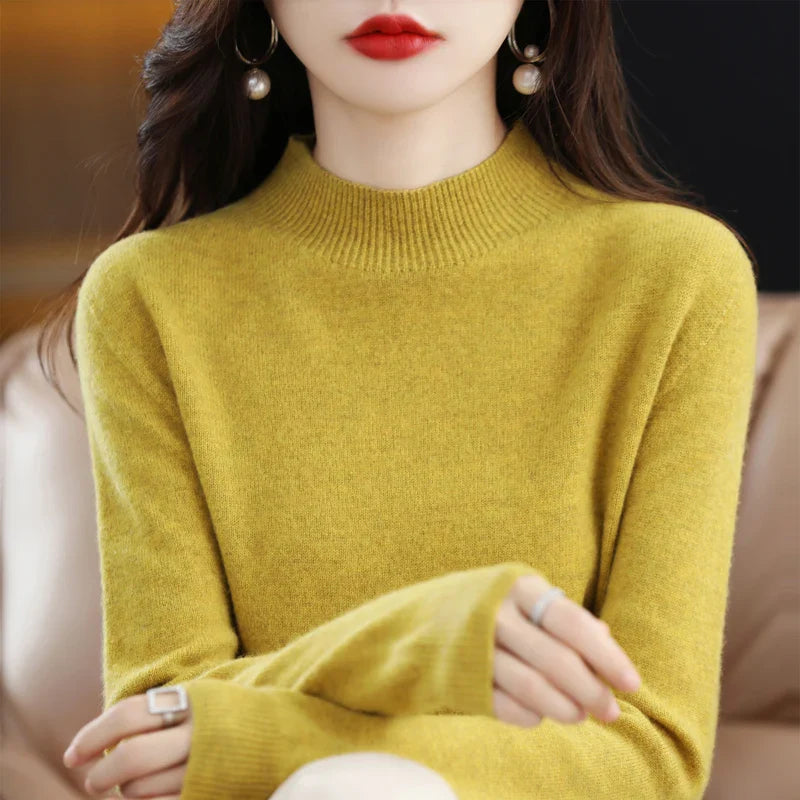 Pernille: 100% Merino Wool Cashmere Sweater