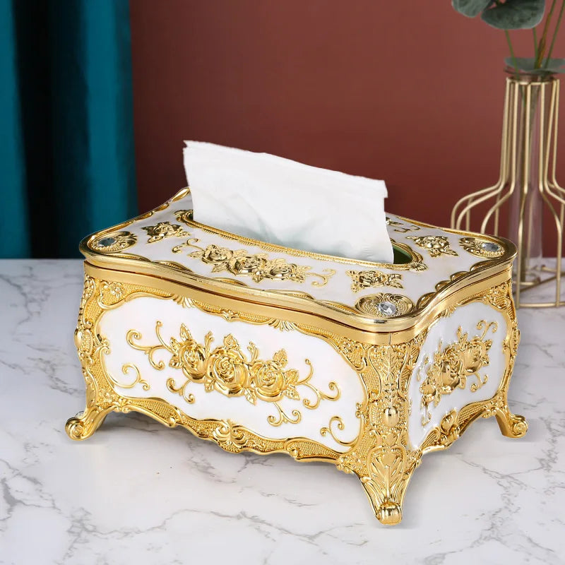 Vintage Style Tissue Box Storage