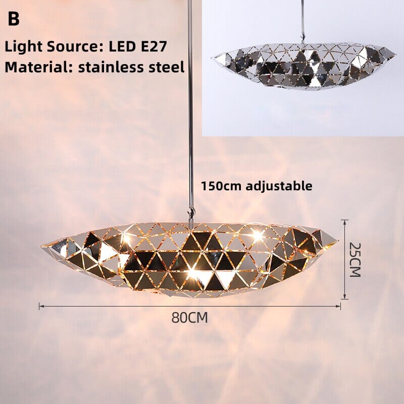 Steel Meteorite Lights