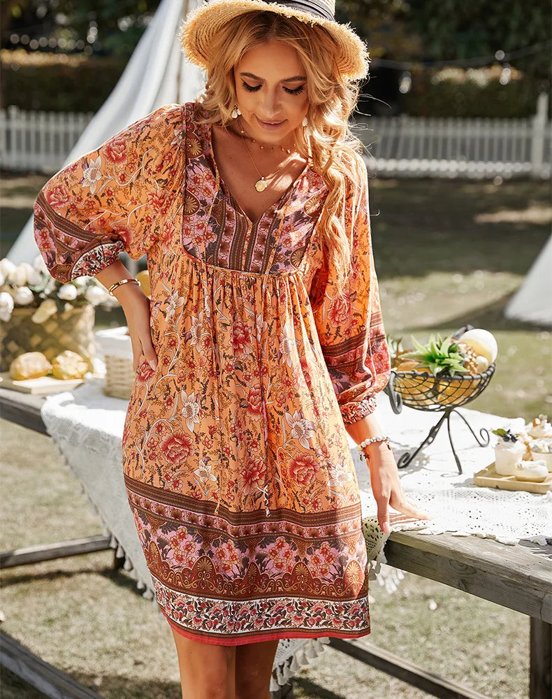 Cassie Bohemian Dress