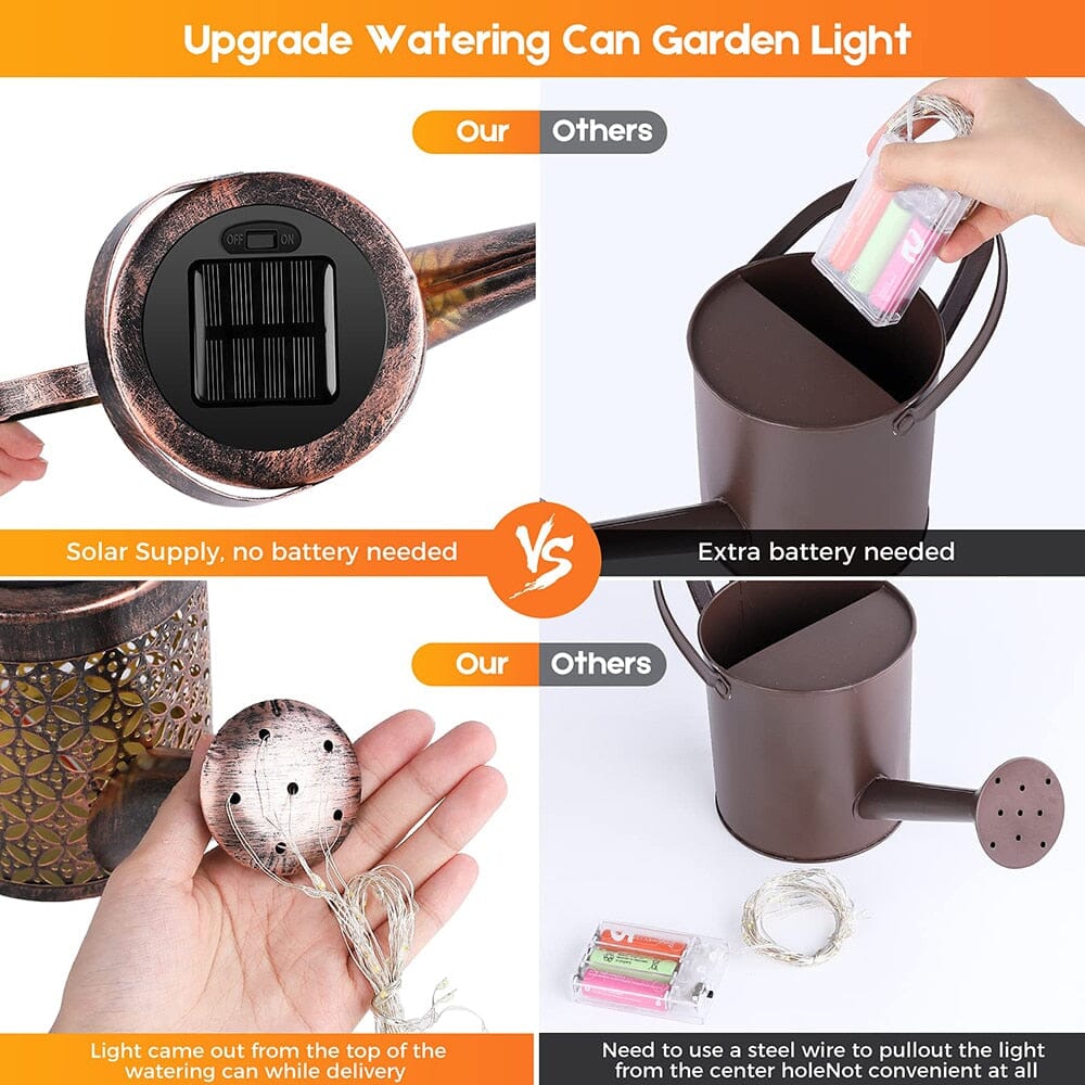 Watering can LED light