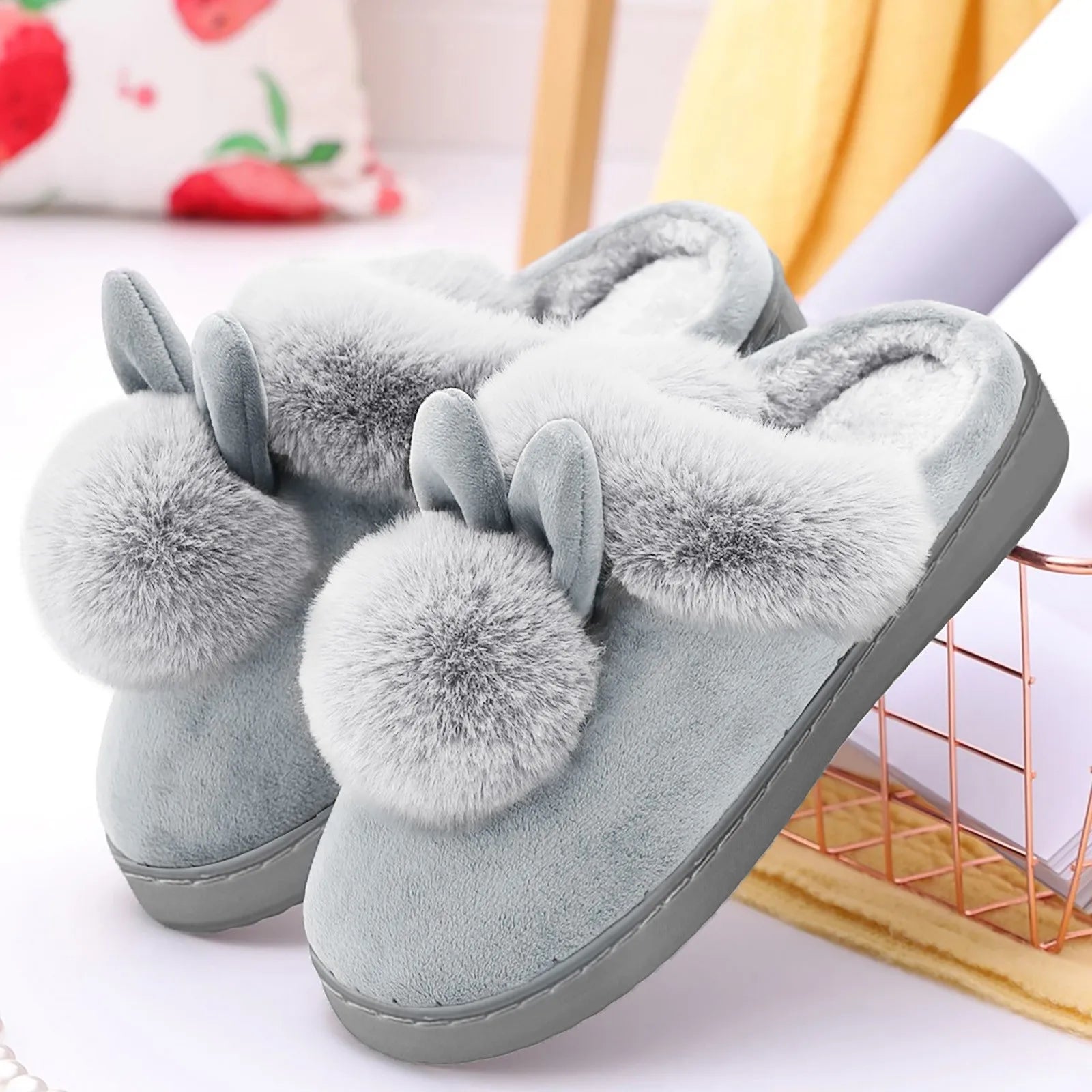 CozyBunny - Slippers with bunny ears