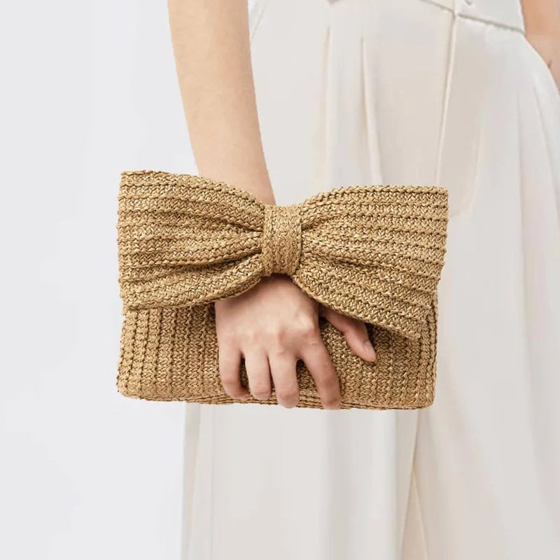 Sac à poignée en forme de nœud artisanal