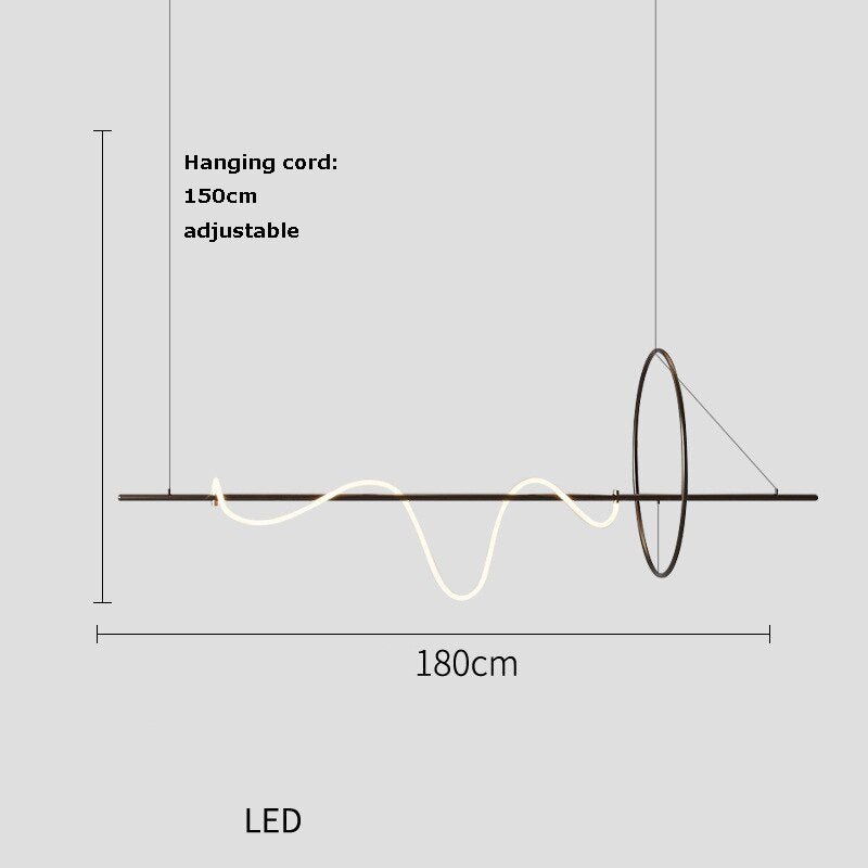 Kolekce závěsných lamp Nordic