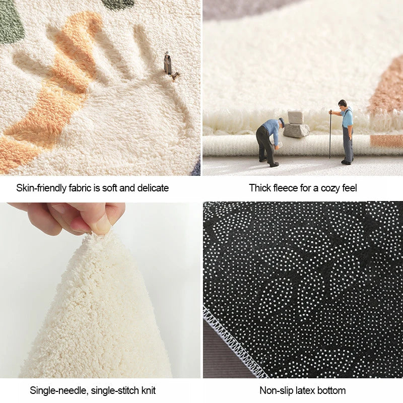 Simple Cashmere Soft Rug