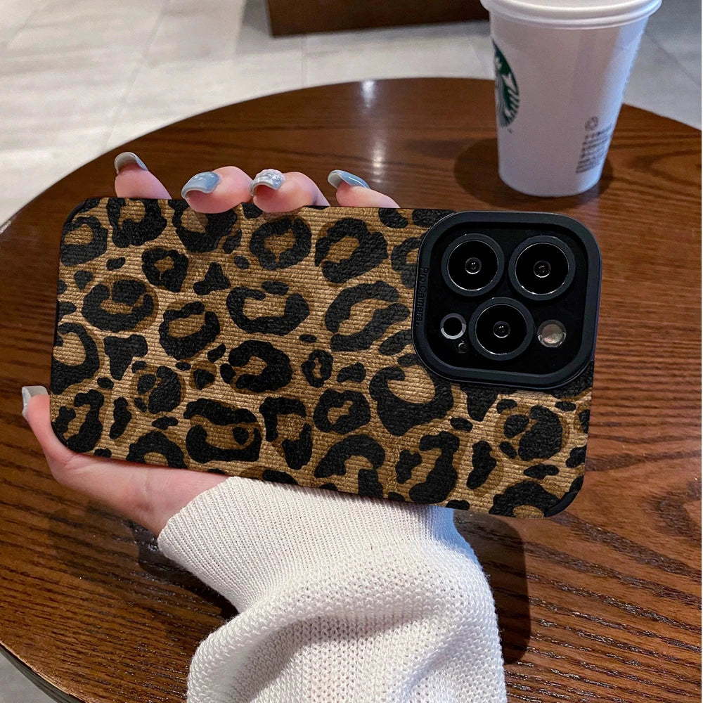 Klassinen Leopard iPhone -kuori