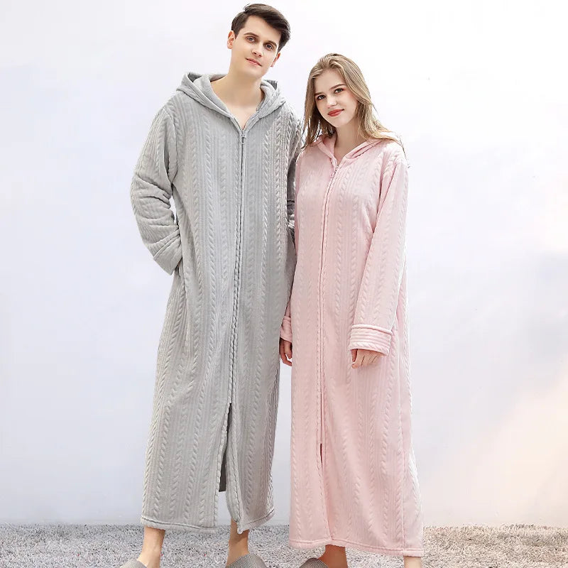 HoodedHug – Autumn Evening Wear for Couples