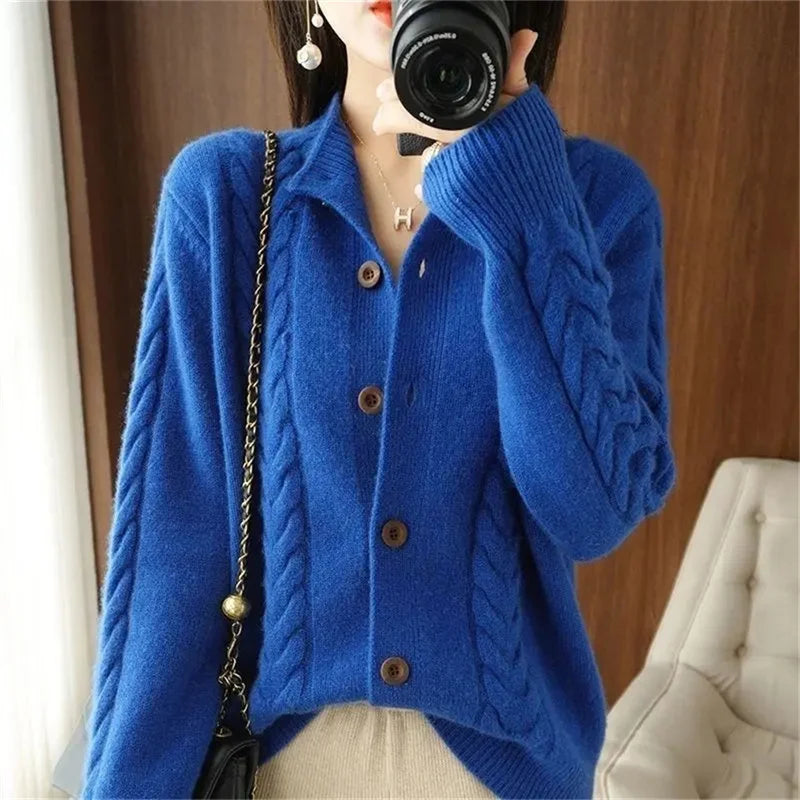 Elegant Knitted Cardigan