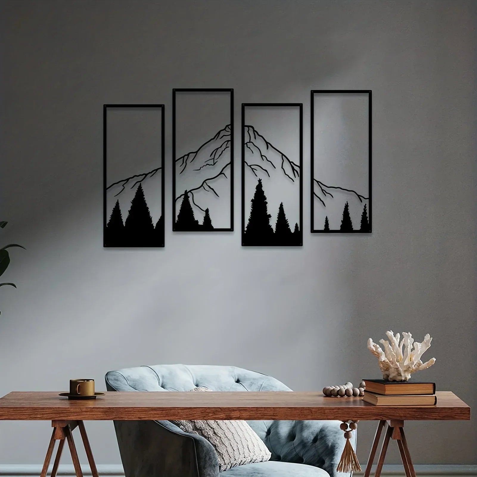 Mountain Frame Unique Wall Art