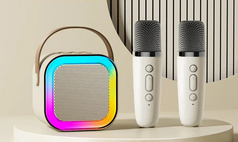 Altoparlante karaoke portatile MelodyK12 con microfoni wireless