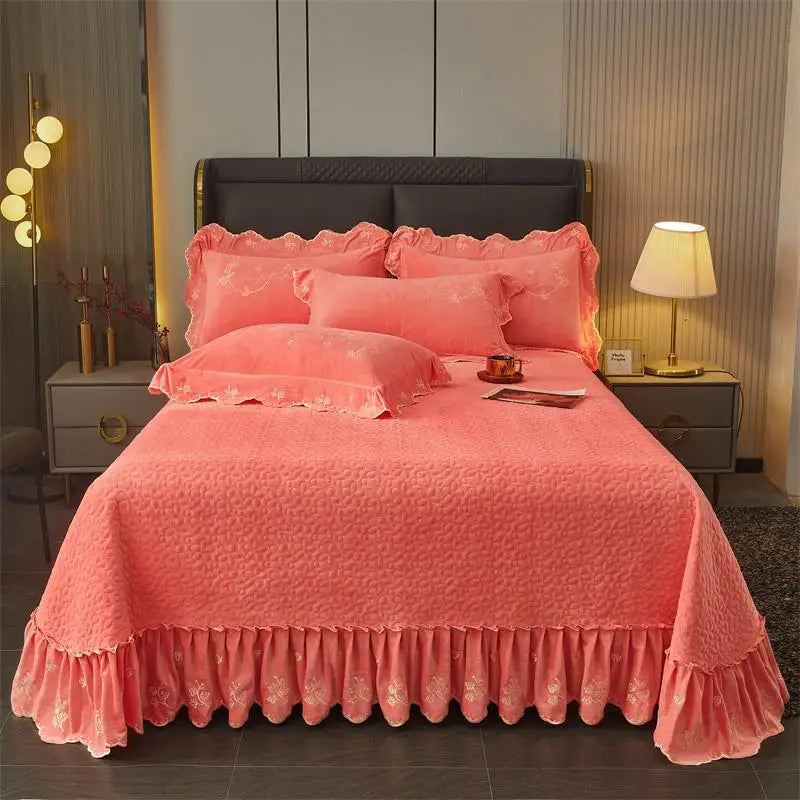 Conjunto de Cama Charme Feminino