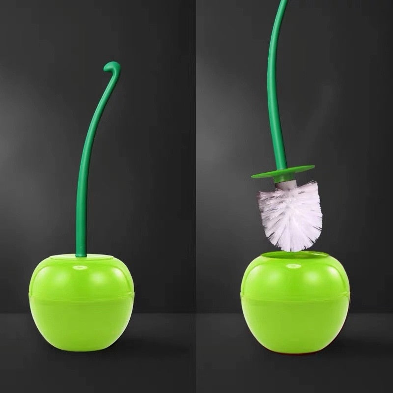 Vrimlo® Nordic Cherry Toilet Brush and Holder