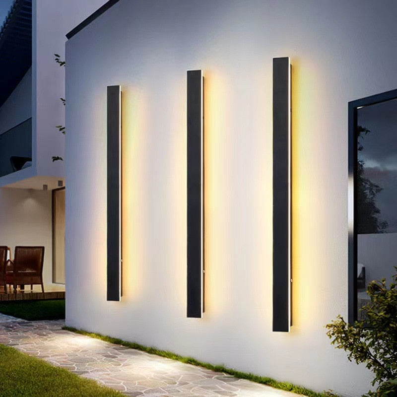 QLT Loong - Applique murale d'extérieur longue LED moderne étanche IP65