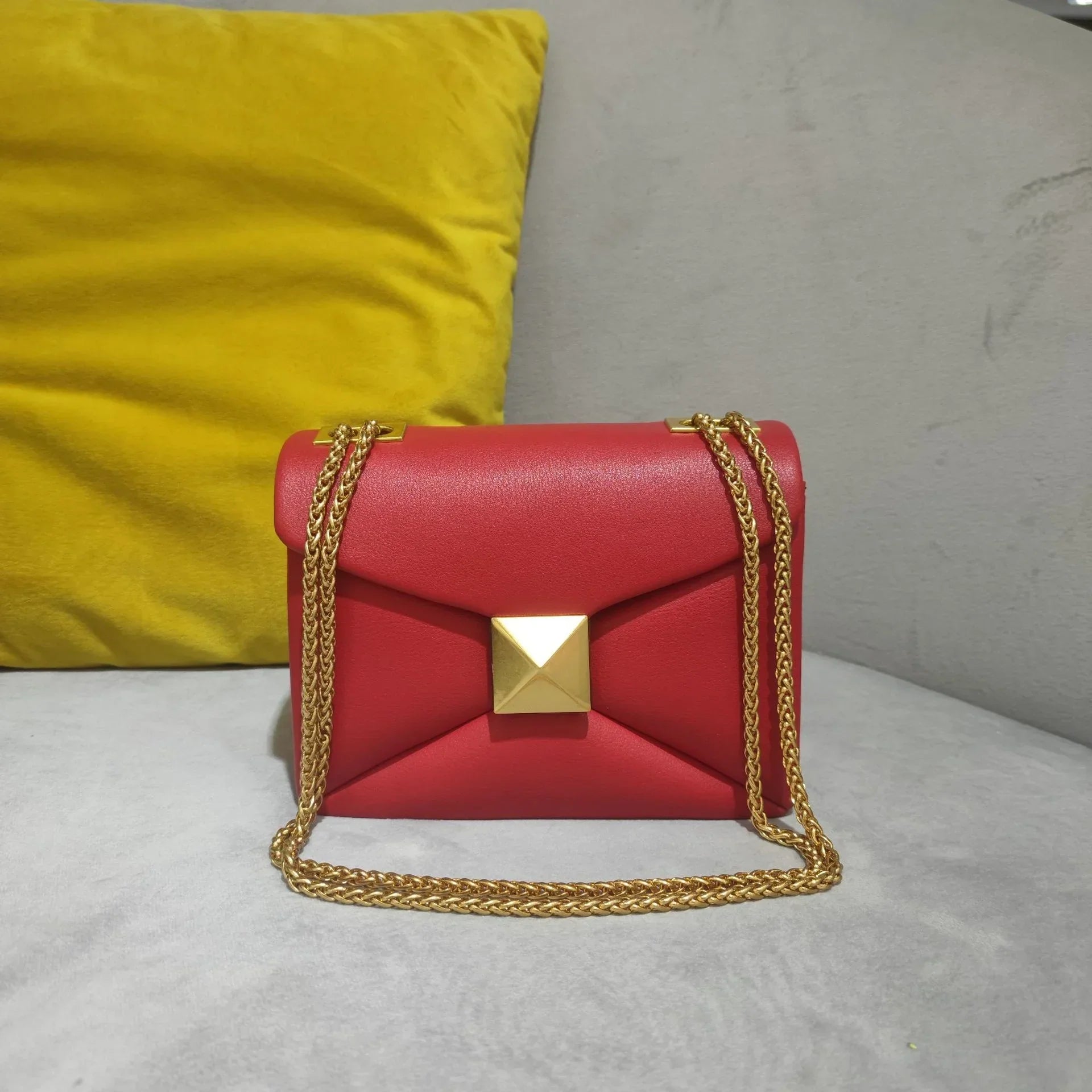 Borsa in pelle iconica da giorno a notte