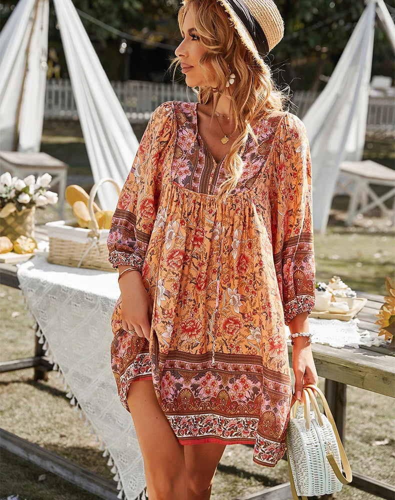 Cassie Bohemian Dress