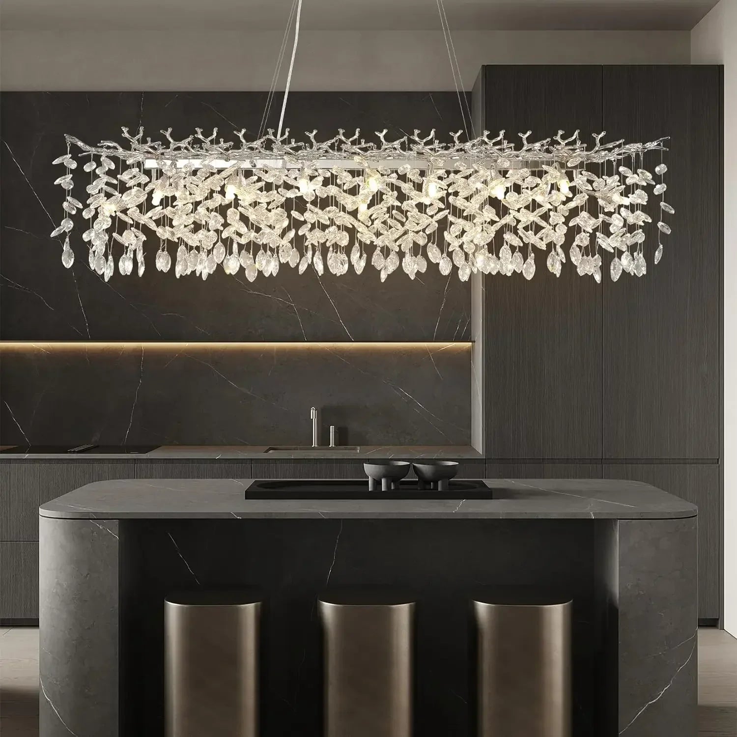 Vrimlo Tree Branch Chandelier