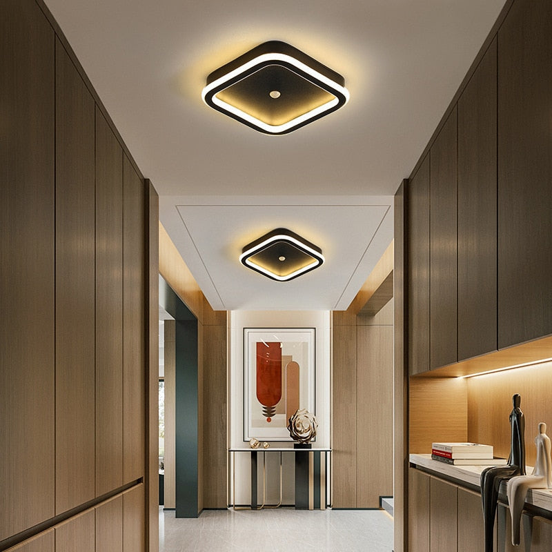 Human PIR Motion Sensor LED Ceiling Lamp for Bedroom Corridor