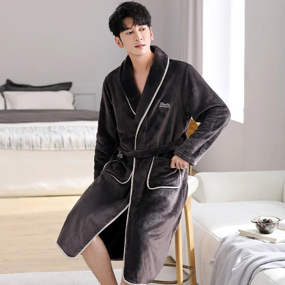 WarmPlush – Soft and Warm Bathrobe for Men