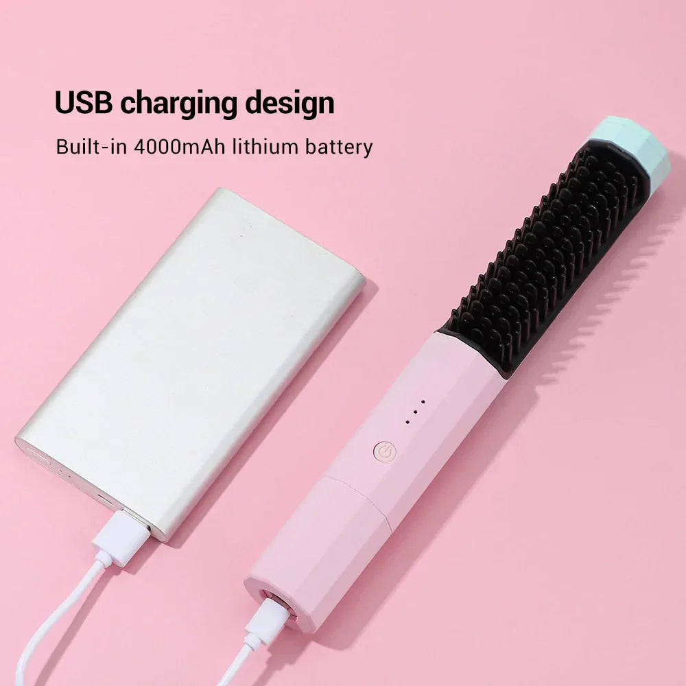 Wireless Brush Straightener