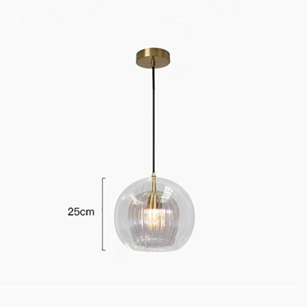 LON Bhouri - Nordic Designer Art Flower Double-layer Glass Pendant Lights