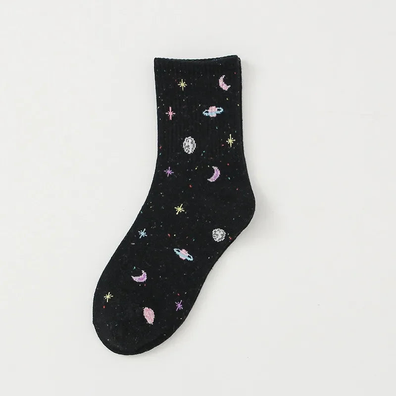 Cosmic Cotton Socks