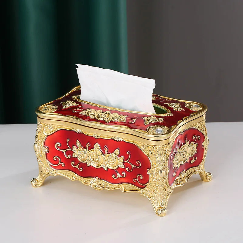 Vintage Style Tissue Box Storage