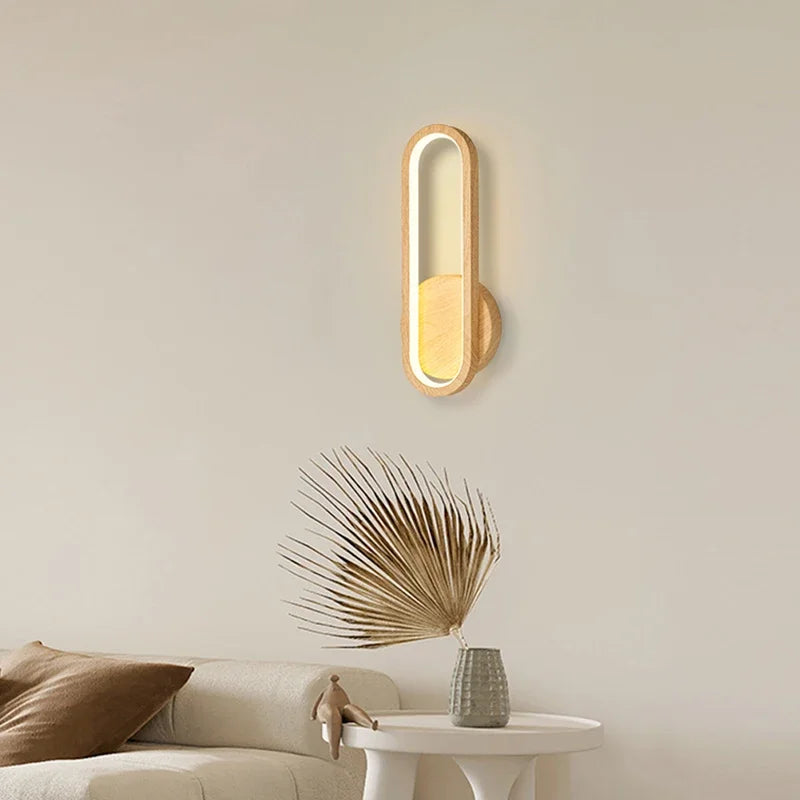 Rosie Wooden Wall Lamp