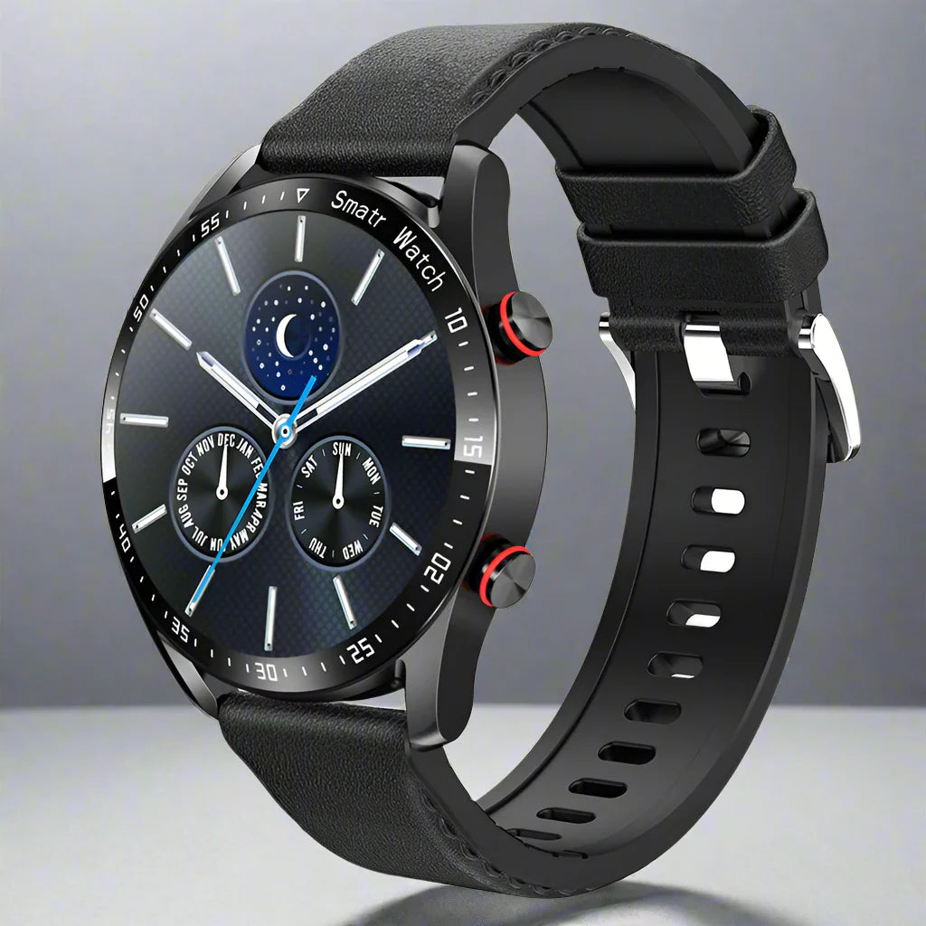 Apollo Pro Smartwatch – Bluetooth-samtal, EKG+PPG Health Tracker, Fitness & Sports Companion