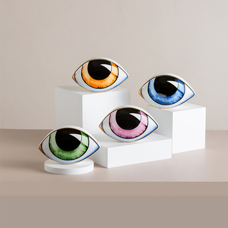 Vrimlo® Ceramic Eye Sculpture