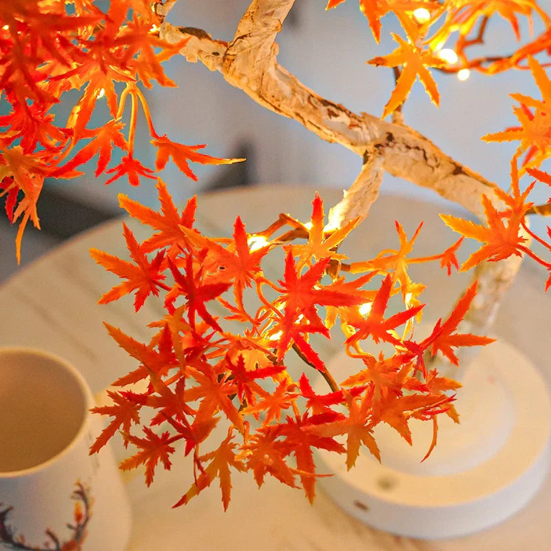 MapleGlow - LED Lamp Tree Maple Leaves