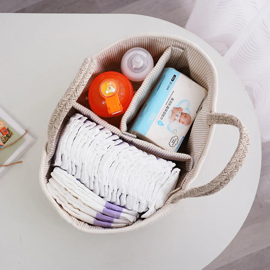 Berry Blue Diaper Caddy