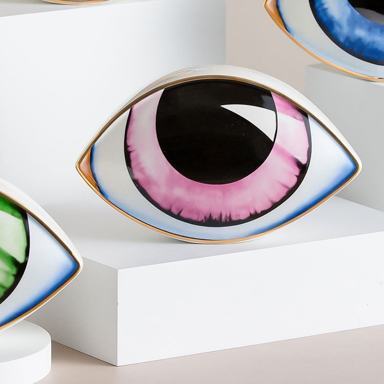 Vrimlo® Ceramic Eye Sculpture