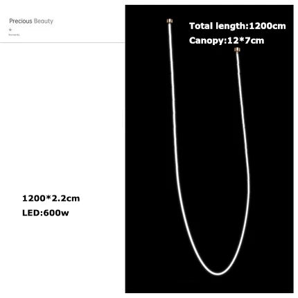 Udon - LED stmívatelné postmoderní zlaté chromové stropní lampy