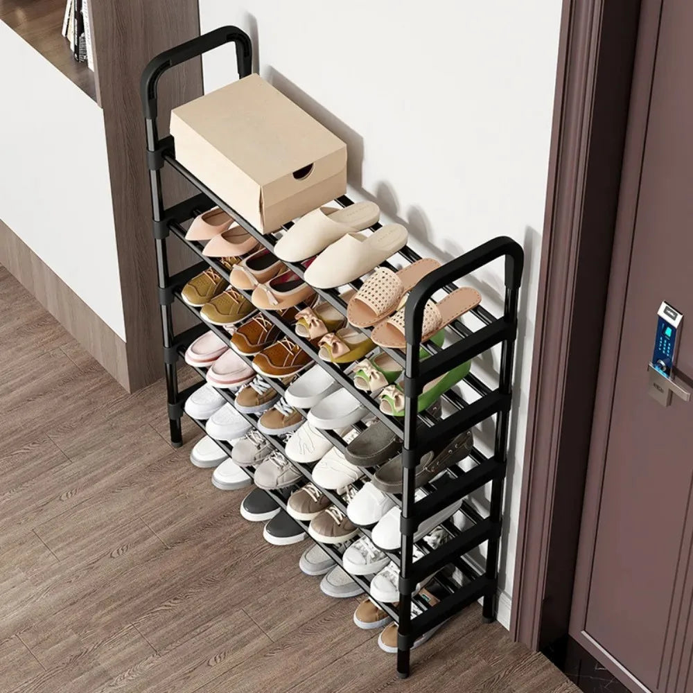 Sara 5-Tier Metal Shoe Rack – Space-Saving, Sturdy & Stylish Organizer