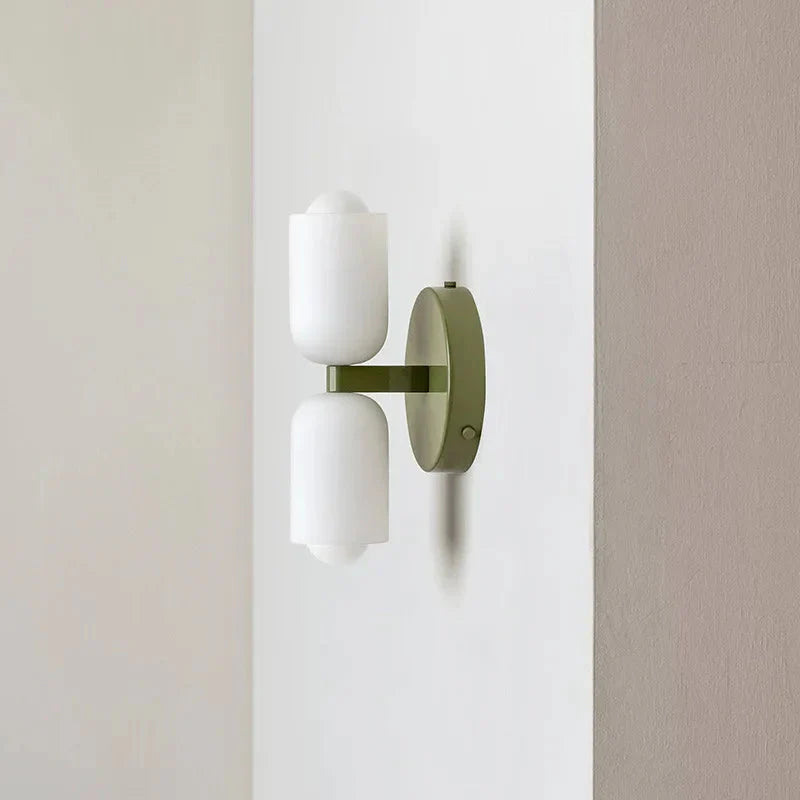 Creamy Glow Matt White Wall Lamp