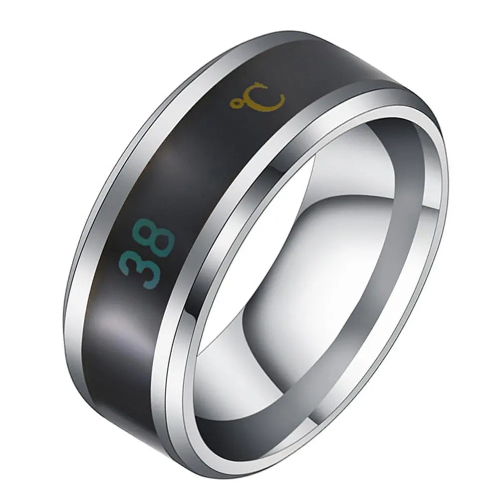 Tactile Ring with Temperature Display