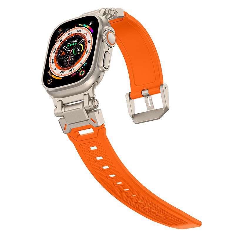 Cinturino per Apple Watch in gomma fluoro Explorer Tactical