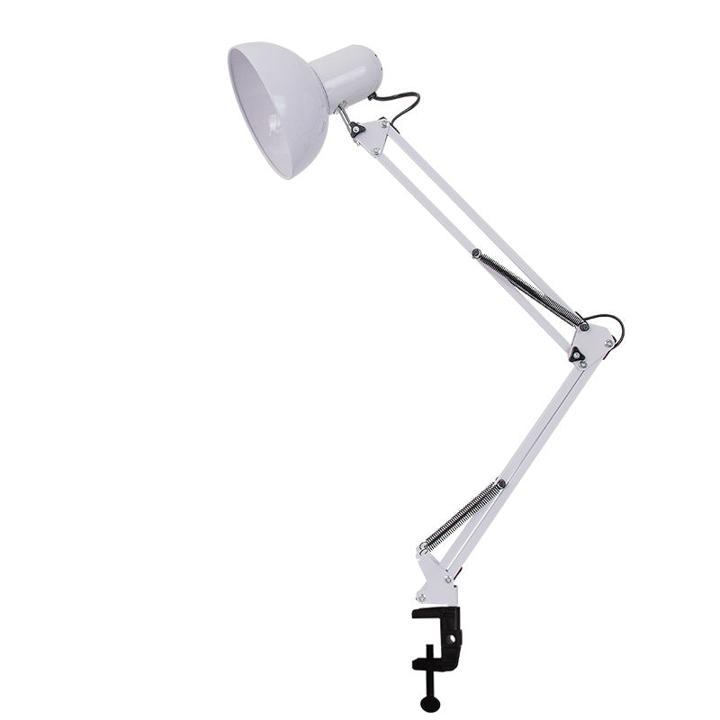 Moderne minimalistische ausziehbare Langarm-Klemmlampe aus ABS mit 1 Licht für das Schlafzimmer