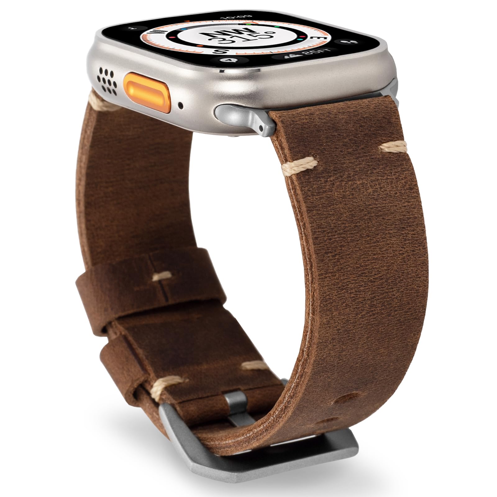 Vintage Leather Band For Apple Watch